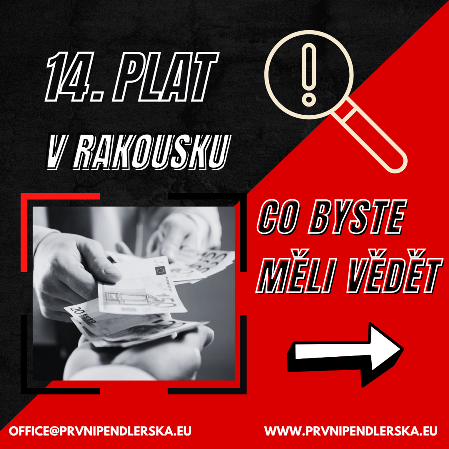 Co bych měl vědět o 14. platu v Rakousku?